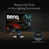 BenQ GL2460HM 24 Inch 1080p Gaming Monitor, HDMI, DVI, Built-In Speakers, Eye Care Technology, Low Blue Light, ZeroFlicker, VESA mountable