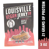 Louisville Vegan Jerky - Maple Bacon, Vegetarian & Vegan Friendly Jerky