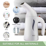JSD Steamer for Clothes, 7 in 1 Powerful Handheld Fabric Steamer
