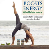 Garden of Life Meal Replacement Vanilla Powder, 28 Servings, Organic Raw Plant Based Protein Powder, Vegan, Gluten-Free
