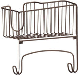 mDesign Metal Wall Mount Ironing Board Holder
