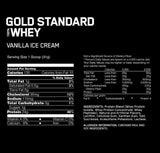 OPTIMUM NUTRITION GOLD STANDARD 100% Whey Protein Powder, Vanilla Ice Cream, 5 Pound