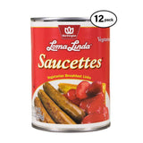 Loma Linda - Plant-Based - Saucettes (19 oz.) (Pack of 12) - Kosher