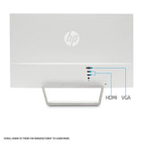 HP Pavilion 27-inch FHD IPS Monitor with LED Backlight (27xw, Snow White and Natural Silver)