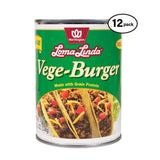 Loma Linda - Plant-Based - Vege Burger (19 oz.) (Pack of 12) - Kosher