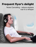 COWIN E7 PRO [Upgraded] Active Noise Cancelling Headphones Bluetooth Headphones with Microphone/Deep Bass Wireless Headphones Over Ear, Black