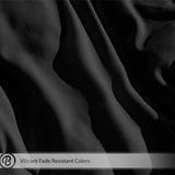 Bare Home Twin Sheet Set - 1800 Ultra-Soft Microfiber Bed Sheets - Double Brushed Breathable Bedding - Hypoallergenic –  Deep Pocket (Twin, Black)
