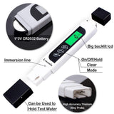 TDS Meter Digital Water Tester, Lxuemlu Professional 3-in-1 TDS, Temperature and EC Meter with Carrying Case, 0-9999ppm