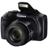 Canon PowerShot SX540 HS Digital Camera + 2x 32GB Memory Card + Camera Bag + Flexible Tripod + Replacement Battery & Travel Charger + USB Card Reader