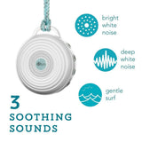 Marpac Rohm Portable White Noise Machine for Travel | 3 Soothing, Natural Sounds with Volume Control | Compact Sleep Therapy for Adults & Baby