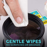 Care Check Lens Wipes, 300 Pre-Moistened Cleaning Wipes for Cameras, Laptops, Cell Phones, Eyeglasses, Other Screens and More