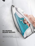 Steam Iron for Clothes, DECEN 1700W Iron