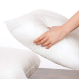 Phantoscope 4 Packs Throw Pillow Inserts Hypoallergenic Square Form Sham Stuffer 12 x 12 inches