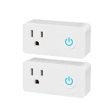 BN-LINK WiFi Heavy Duty Smart Plug Outlet, No Hub Required with Energy Monitoring and Timer Function, White, Compatible with Alexa