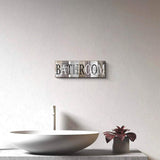 Bathroom Wall Art Decor Bathroom Sign Inspirational Motto Canvas Prints-Bathroom