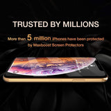 Maxboost Screen Protector for Apple iPhone Xs & iPhone X & iPhone 11 Pro (Clear, 3 Packs) 0.25mm Tempered Glass Screen Protector [3D Touch]