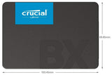 Crucial BX500 240GB 3D NAND SATA 2.5-Inch Internal SSD - CT240BX500SSD1Z