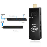 W5 Pro Mini PC Intel Atom Z8350 Windows 10 Computer Stick 4GB DDR 64GB eMMC Support 4K HD,Dual Band WiFi AC,BT 4.2