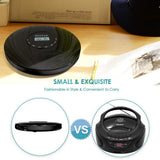 Portable CD Player 1400mAh CD Walkman Rechargeable CD Player Portable Gueray CD Discman Personal CD Player
