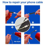 Kuject 530Pcs Self-Solder Wire Connectors and Heat Shrink Tubing Kit, Waterproof Heat Shrink Butt Connector & Shrink Wrap Tube