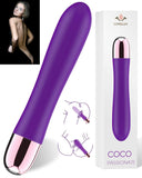 G Spot Vibrator for Vagina Stimulation, Ultra Soft Bendable Rechargeable Dildo Vibrator with 9 Vibration Patterns-Adult Sex Toys for Women and Couple