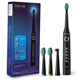Electric Toothbrush Clean as Dentist Rechargeable Sonic Toothbrush with Smart Timer 4 Hours Charge Minimum 30 Days Use 5 Optional Modes Whitening