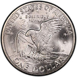 1971 S 40% Silver Eisenhower Dollar Gem Uncirculated US Mint