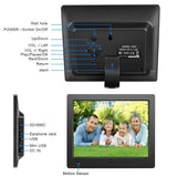 Flyamapirit Digital Picture Frame 8 inch Electronic Digital Photo Frame with High Resolution 1024x768 IPS LCD and Motion Sensor