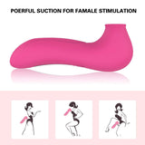 Clitoral Sucking Vibrator with 10 Intensities Modes for Women, Adorime Waterproof Rechargeable Quiet Clitoris Nipples Suction Stimulator