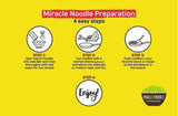 Miracle Noodle Shirataki Konjac Pasta and Rice Variety Pack, 7 oz (Pack of 6), Angel Hair, Rice, Fettucine