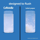 Cottonelle FreshCare Flushable Wipes for Adults, Wet Wipes, Alcohol Free, 336 Wet Wipes per Pack