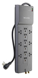 Belkin 12-Outlet Power Strip Surge Protector w/ 8ft Cord – Ideal for Computers, Home Theatre, Appliances, Office Equipment and more (3,940 Joules)