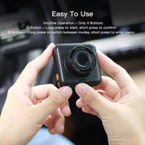 APEMAN Mini Dash Cam 1080P Full HD Dash Camera for Cars Recorder Super Night Vision, 170° Wide Angle, Motion Detection, Parking Monitoring, G-Sensor