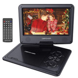 DBPOWER Portable DVD Player with 9.5" Swivel Screen, 5-Hour Built-in Rechargeable Battery