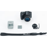 Canon PowerShot SX530 HS 16.0 MP 50x Optical Zoom Digital Camera (Black) + Two-Pack NB-6L Spare Batteries + Accessory Bundle