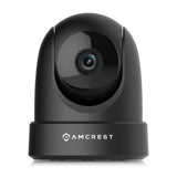 Amcrest 4MP UltraHD Indoor WiFi Camera, Security IP Camera with Pan/Tilt,Dual-Band 5ghz/2.4ghz, 4-Megapixel @~20FPS,Wide 120° FOV, IP4M-1051B (Black)