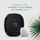 ecobee4 Smart Thermostat with Built-In Alexa, Room Sensor Included