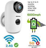 Wireless Rechargeable Battery Powered WiFi Camera