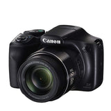 Canon PowerShot SX540 HS with 50x Optical Zoom and Built-in Wi-Fi, Polaroid 32 GB U3 Memory Card,Tripod,Spare Battery,Camera Bag and Accessory Bundle