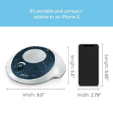 Noise Sound Machine | Portable Sleep Therapy for Home , Office , Baby & Travel, Battery or Adapter Charging Options , Auto-Off Timer