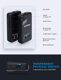 Mpow BH129 Bluetooth Receiver for Car Hands-Free Calls, Better Music Quality with CSR Chip,15 Hours Long Playing Time Bluetooth Adapter Black