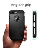 Spigen Tough Armor [2nd Generation] Designed for Apple iPhone 8 Plus Case (2017) / Designed for iPhone 7 Plus Case (2016) - Black