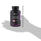 Evening Primrose Oil (1300mg) 120 Liquid Softgels ~ Cold-Pressed with No fillers or Artificial Ingredients ~ Non-GMO & Gluten Free