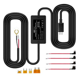 Vantrue N2 Pro, N2, T2, N1 Pro, X4, X3 Dash Cam 10ft Mini USB 12V 24V to 5V Dash Cam Hardwire Kit , Mini, ACS, ATO, Micro2 Add a Circuit Fuse Holders