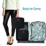 Relavel Travel Makeup Train Case Makeup Cosmetic Case Organizer Portable Artist Storage Bag with Adjustable Dividers