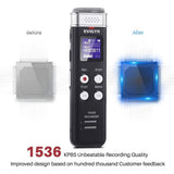 EVISTR 16GB Digital Voice Recorder Voice Activated Recorder with Playback