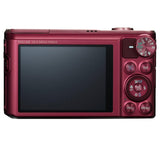Canon PowerShot SX720 HS 20.3MP 40X Optical Zoom Digital Camera Kit (Red) + 32GB High Speed Memory Card + Extra Battery + Professional Accessory