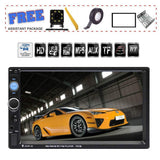 TDYJWELL 7 inch Double Din Touch Screen Car Stereo Upgrade Latest Version MP5/4/3 Player FM Radio Video Support Backup Rear-View Camera Mirror Link