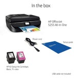 HP OfficeJet 5255 Wireless All-in-One Printer, HP Instant Ink & Amazon Dash Replenishment ready (M2U75A), Black