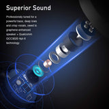 Wireless Earbuds, GoNovate Demi Bluetooth 5.0 Earbuds with Metallic Charging Case Apt-X Incredible Sound Quality CVC8.0 Noise Cancelling